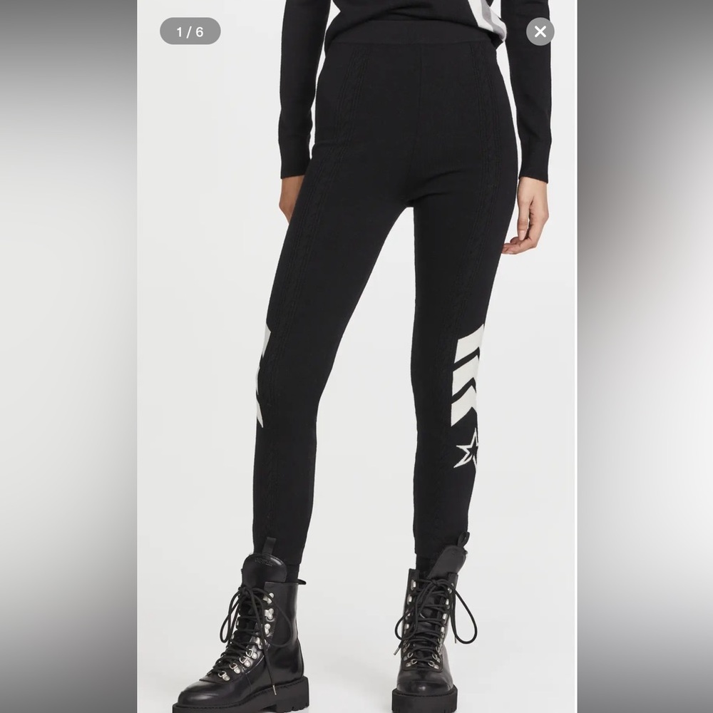 NWT Perfect Moment Cable Wool Leggings